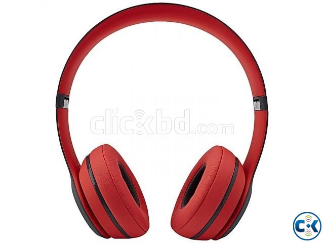 Beats Solo2 TM-019 Wireless Bluetooth Headphones - Black and large image 0
