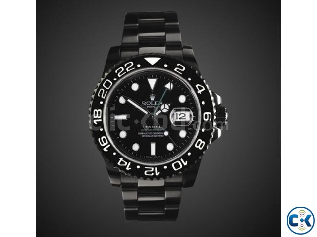 Rolex Submariner Black Version large image 0