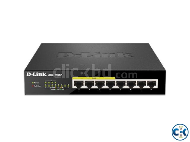D-link 8-Port Gigabit Switch with 4 PoE Ports DGS-100 large image 0