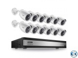 12 Channel CCTV System with 19 LED Monitor