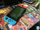 Nintendo Switch 32GB with Neon Red Neon Blue Joy-Con 