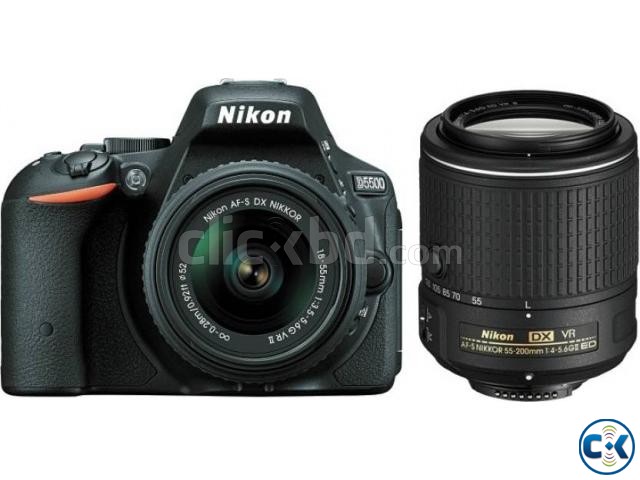 Nikon D5500 DSLR 24.2 MP Touch LCD With 18-55mm Lens large image 0