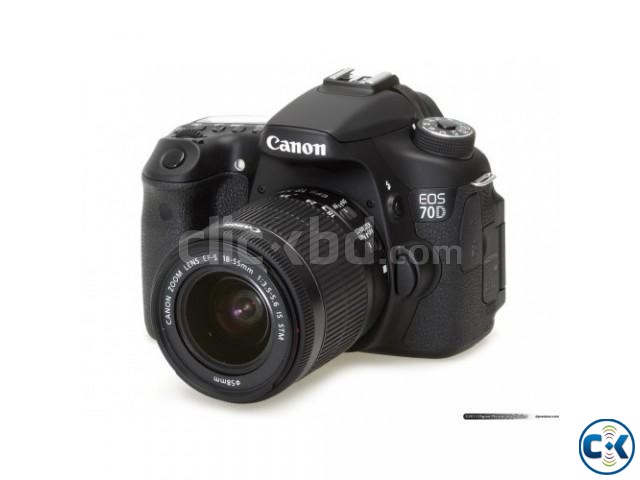 Canon 70D DSLR 18-55stm Lens Camera large image 0