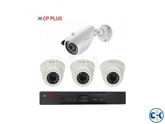 CCTV Camera 4Pc Total Packages 13 500 TK Brand CP - PLUS. large image 0
