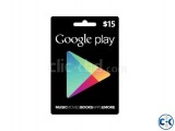 Google Play GIFT Card