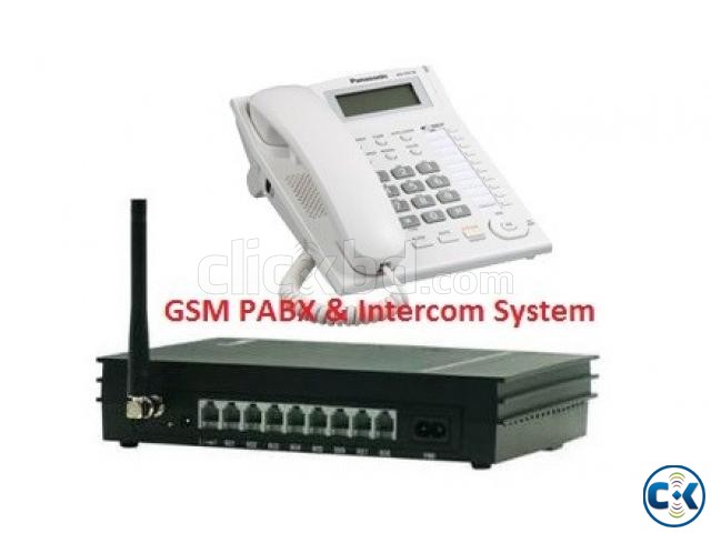 SIM supported PABX Intercom System large image 0