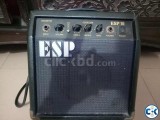 ESP 10 WATT guitar amplifier with overdrive