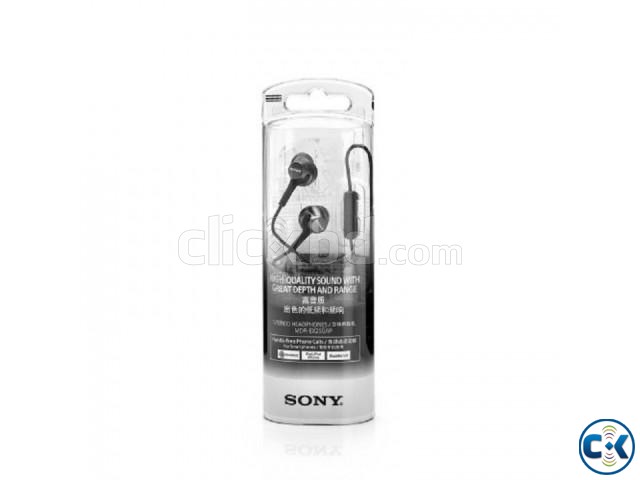 Sony MDR-EX250AP In-Ear Headphones with Mic Black  large image 0