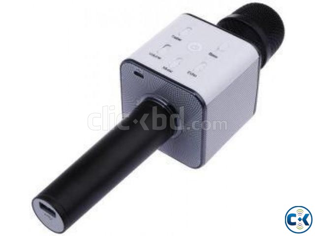 Q7 Sound Bluetooth Wireless Karaoke Mic With Speaker large image 0