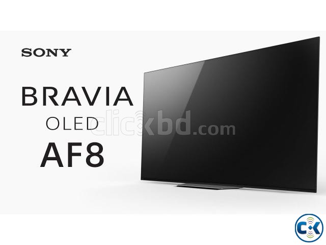 Sony OLED 55 4K Acoustic Android TV A8F large image 0