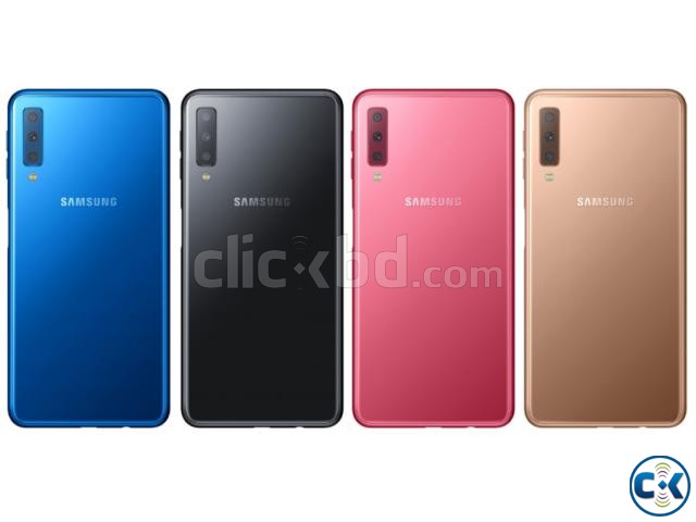 Brand New Samsung Galaxy A7 2018 128GB Sealed Pack 3 Yr Wnty large image 0