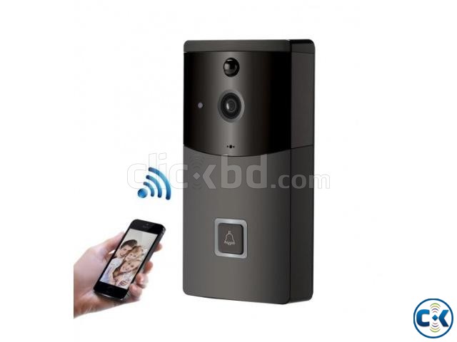 B10 2.4GHz Water-Proof Video Wifi Doorbell With Two Way Audi large image 0
