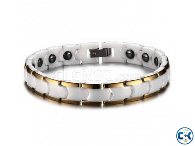 Men s Magnetic Ceramic Bracelet large image 0