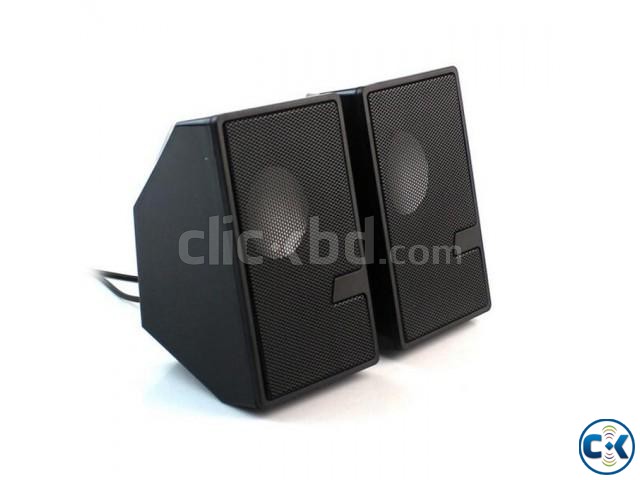 D7 Mini 2.0 Multimedia USB Speaker-Black large image 0