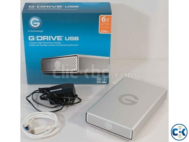 G-Technology 6TB G-DRIVE USB 3.0 Desktop External Hard Drive large image 0