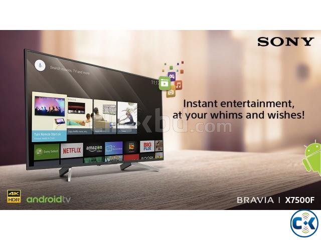 Sony Bravia KDL-55X7500F 55 Flat 4K Voice Search Smart TV large image 0