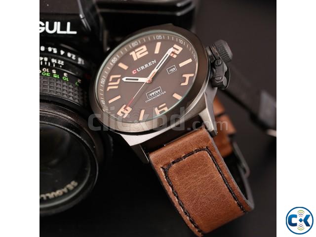 Curren 8270 Mens Watch Brown large image 0