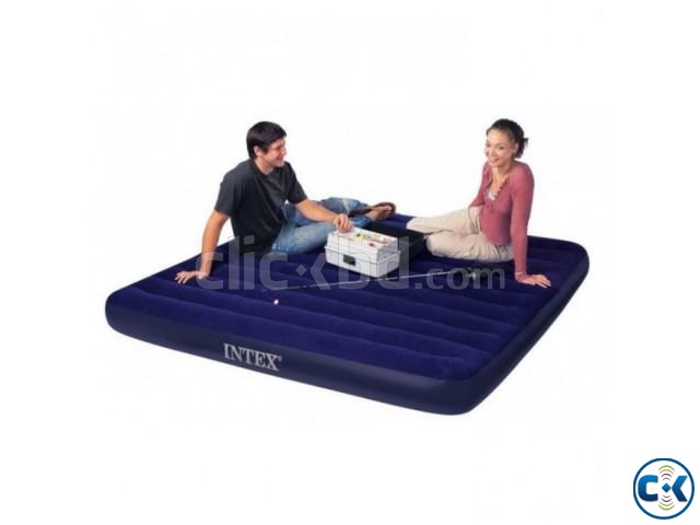 intex Double Air Bed With Electric Pummer Free large image 0