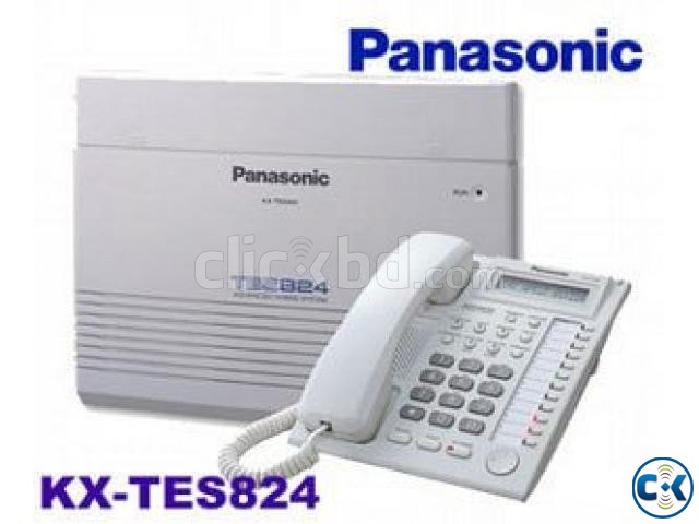 8 Lines PABX with Intercom System large image 0
