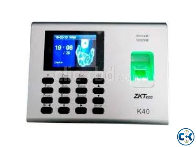ZKTECO K40 Fingerprint Time Attendance Access Control large image 0