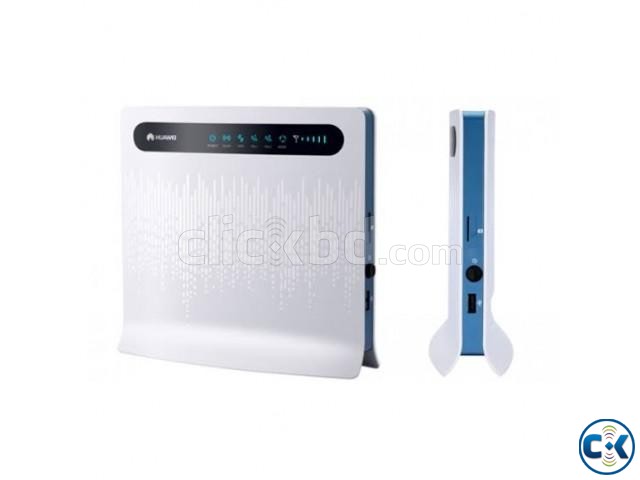 Huawei B593 4G LTE CPE Industrial WiFi Router large image 0