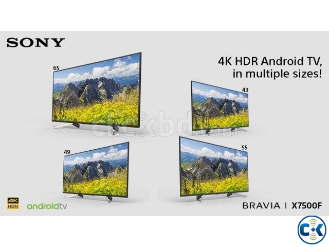  WORLD CUP OFFER SONY BRAVIA 43 X7500F 4K HDR ANDROID TV large image 0