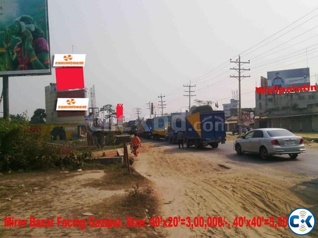 billboard at near dhaka city_important place large image 0