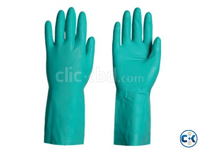 Nitrile NF1513 Chemical Resistant Unlined Hand Gloves large image 0