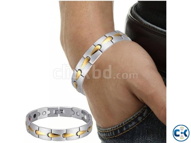 Men s Powerful Stainless Steel Bracelet large image 0