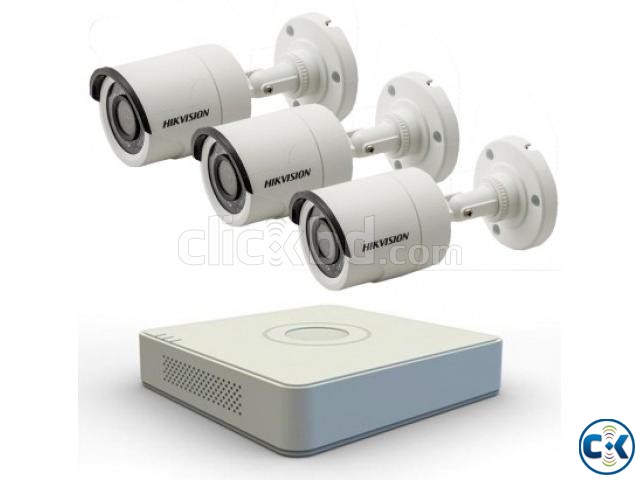 HD 3 CCTV Hikvision Camera Package Including ... large image 0