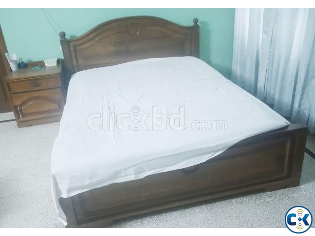 Segun Wood Made Master Bed For Sale large image 0