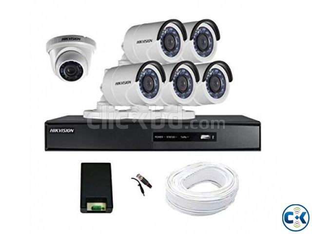 HD 2 CCTV Hikvision Camera Package Full large image 0