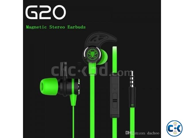 PLEXTONE G20 Gaming Magnetic Noise Cancelling Earphone With large image 0