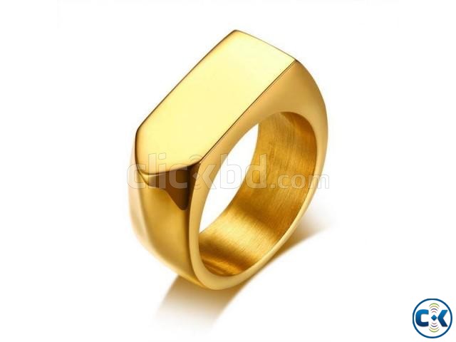 Finger Ring for Men - Gold large image 0