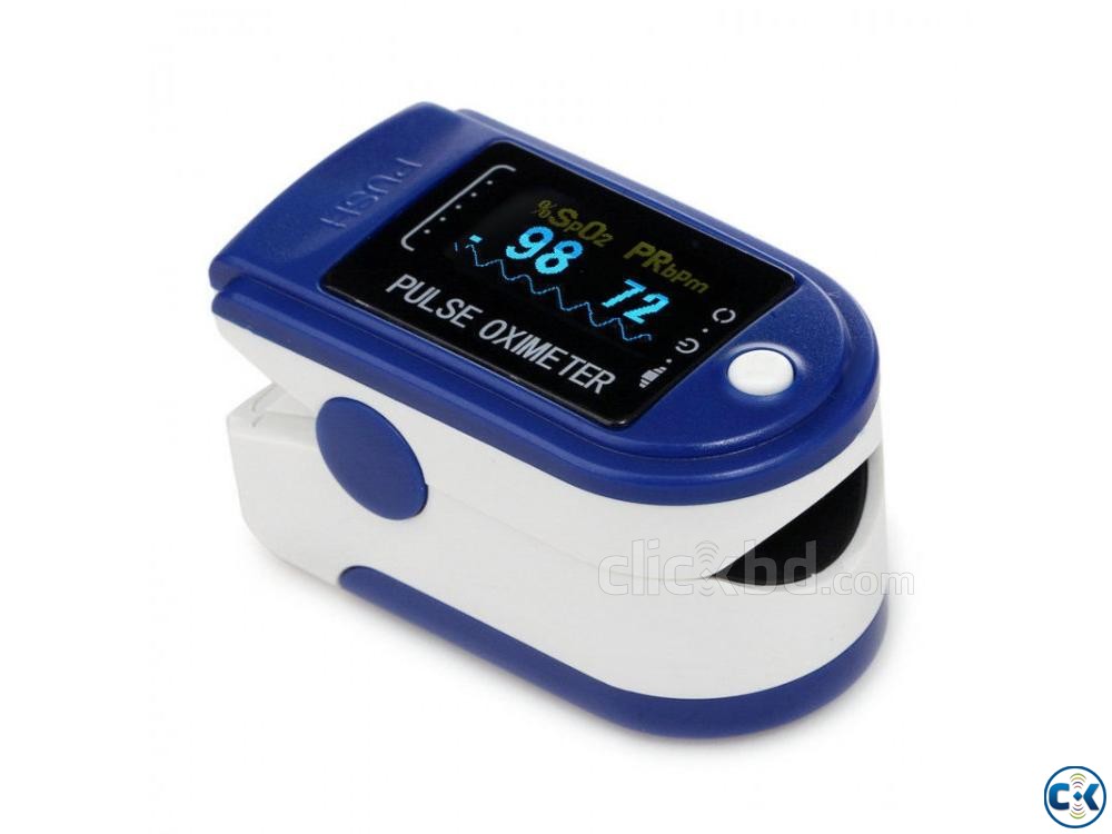 Fingertip Pulse Oximeter with LED Display large image 0