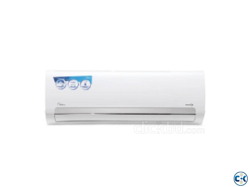 Eco Inverter Midea Hot Cool Air conditioner 1.5 ton large image 0