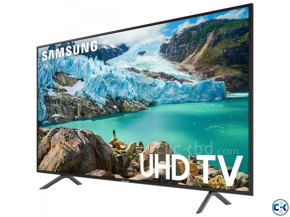 SAMSUNG 49 UHD 4K FLAT ORIGINAL SMART TV RU7100 large image 0
