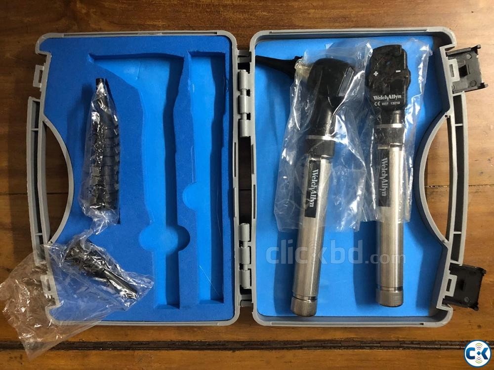 Welch Allyn Ophthalmoscope Otoscope Set with Box large image 0