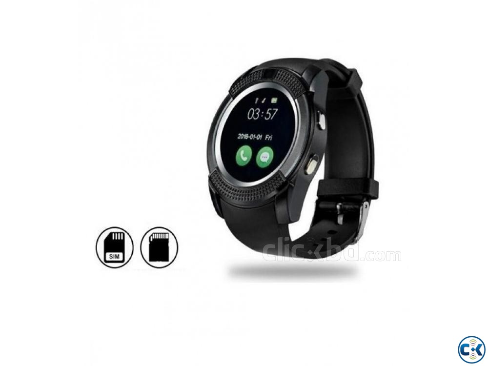 V8 Smartwatch Sim Supported Gear Supported large image 0