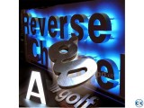 Acrylic Neon Signboard LED screen rent or make
