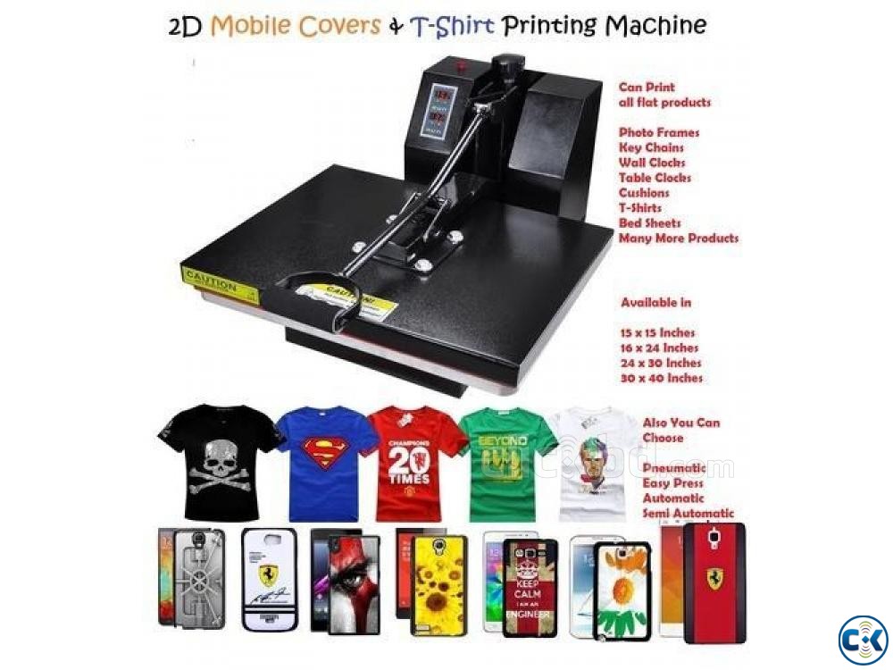 mobile cover T-shirt Printing Machine large image 0