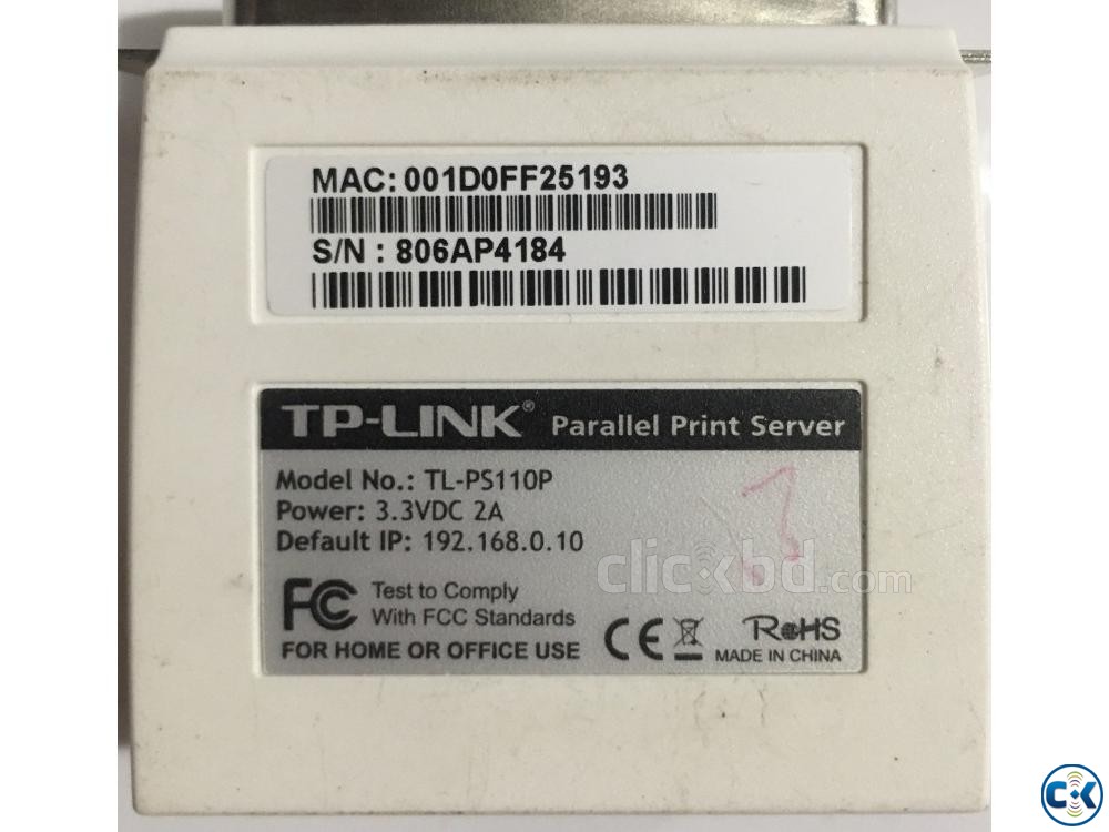 TP-Link parallel print server TL-PS110P large image 0