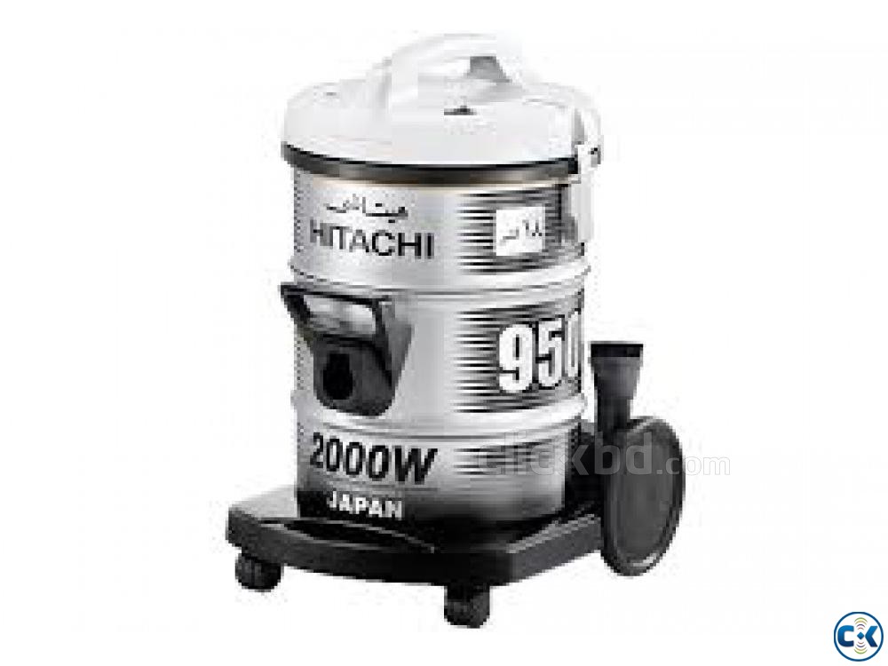 Hitachi Pail Can Type Vacuum Cleaner CV-950Y - 18.0L - Wine large image 0