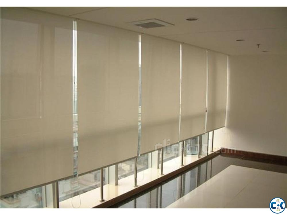 Roller blinds Sunscreen Exclusive Curtain Parda Price in bd large image 0