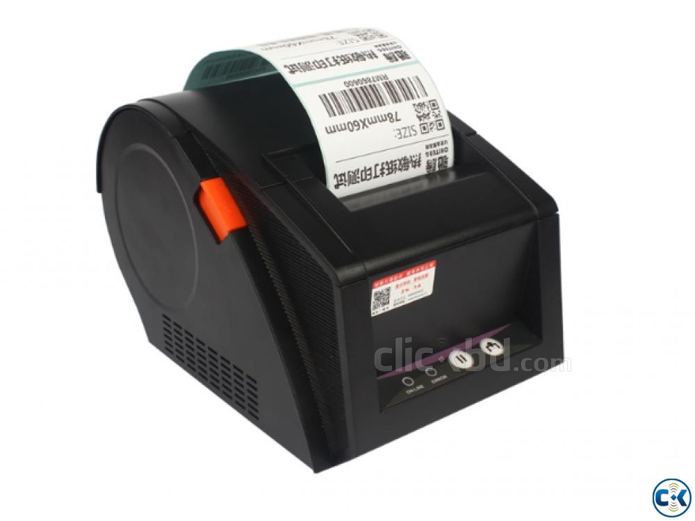 G Printer GP-3120TU mini barcode thermal label printer large image 0