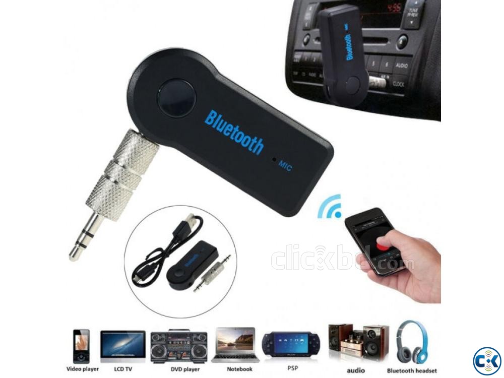 Wireless Car Bluetooth Receiver large image 0