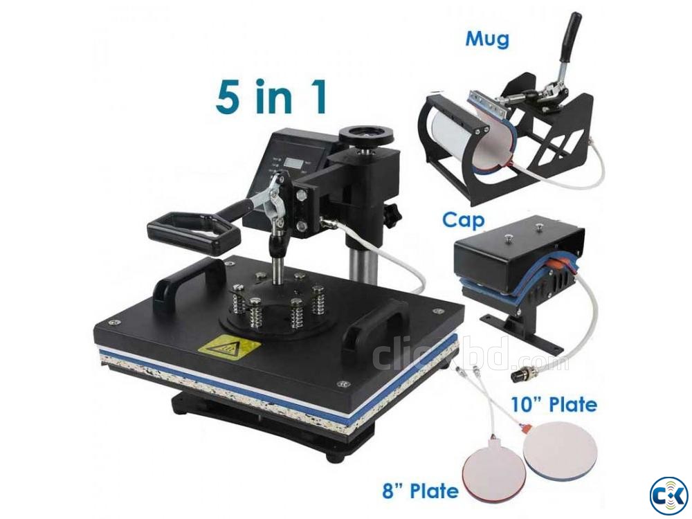 combo heat press machine all in one large image 0