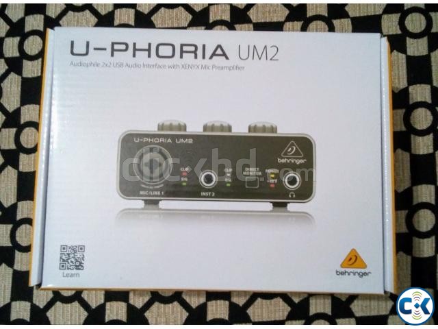 Behringer U-PHORIA UM2 Audiophile 2x2 USB Audio Interface large image 0