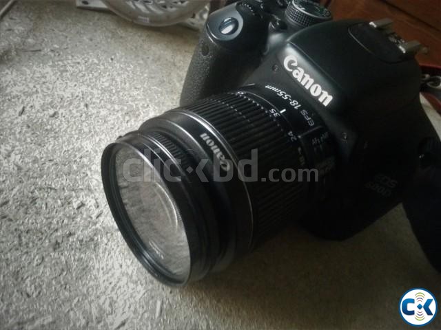 Canon 600D with 18-55mm lens large image 0
