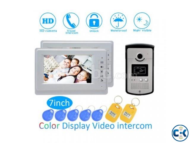 Color Monitor Video Door Phone Smart Visitor Device large image 0
